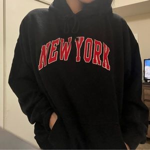 John gault oversize NY hoodie